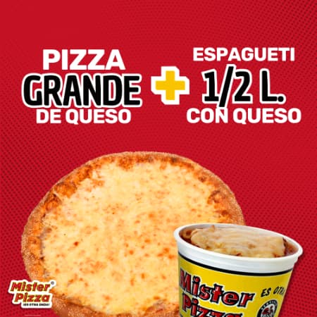 Combo Grande de Queso + Espagueti