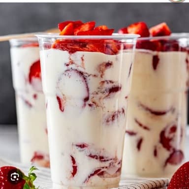 Fresas con Crema