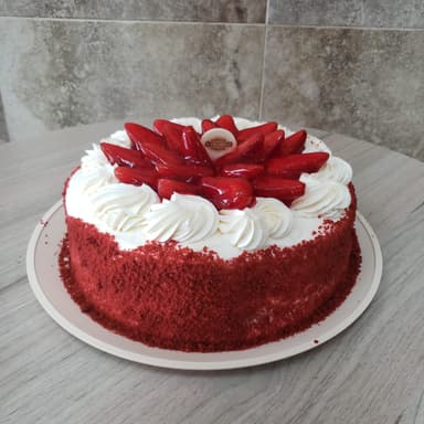 Red Velvet con Cheesecake