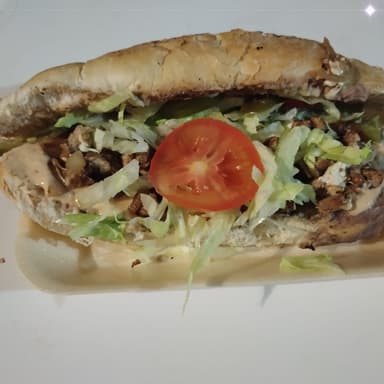 Torta Chica de Carne Asada