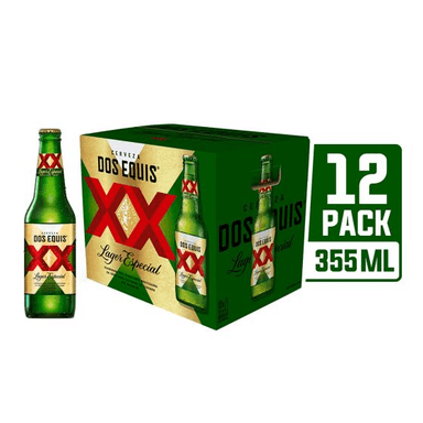 12 Pack 2x Lag3r Botella 355ml C/u