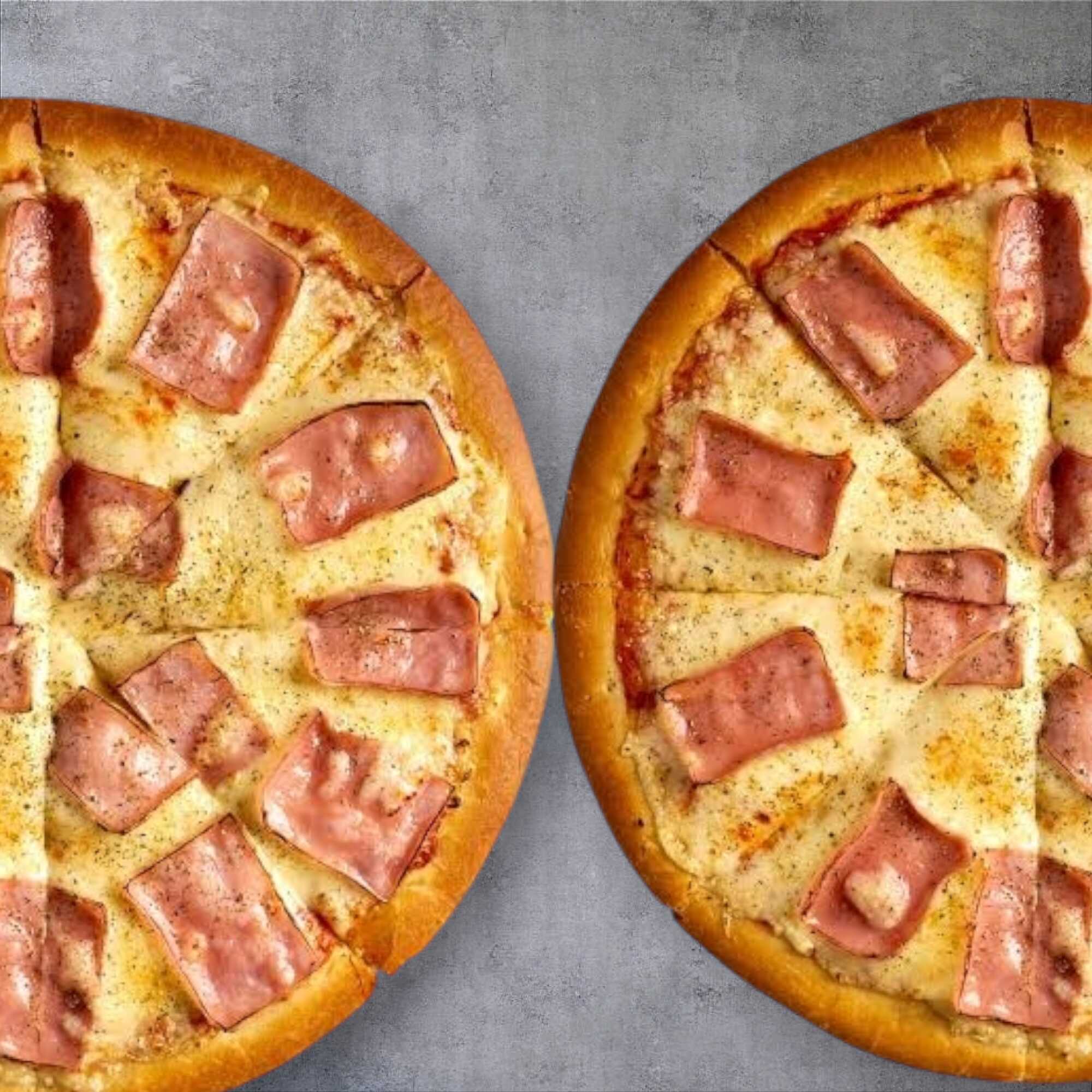 Dos Pizzas Grandes Americanas