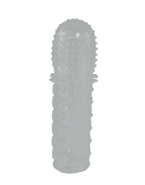 ODIBO GUMMYS COCK SLEEVE STIMULATOR 5.5 INCH CLEAR