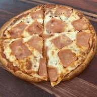 pizza personal jamon y queso