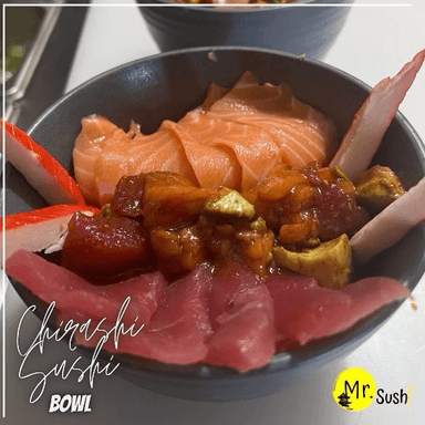 Bowl de Chirashi Sushi