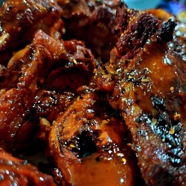 Alitas Adobadas al Horno