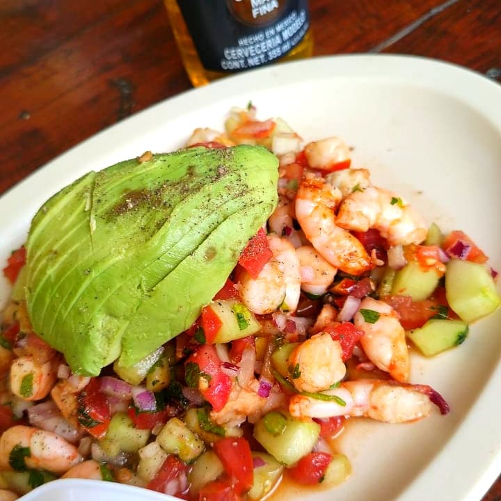 Ceviche de Camaron Lt.