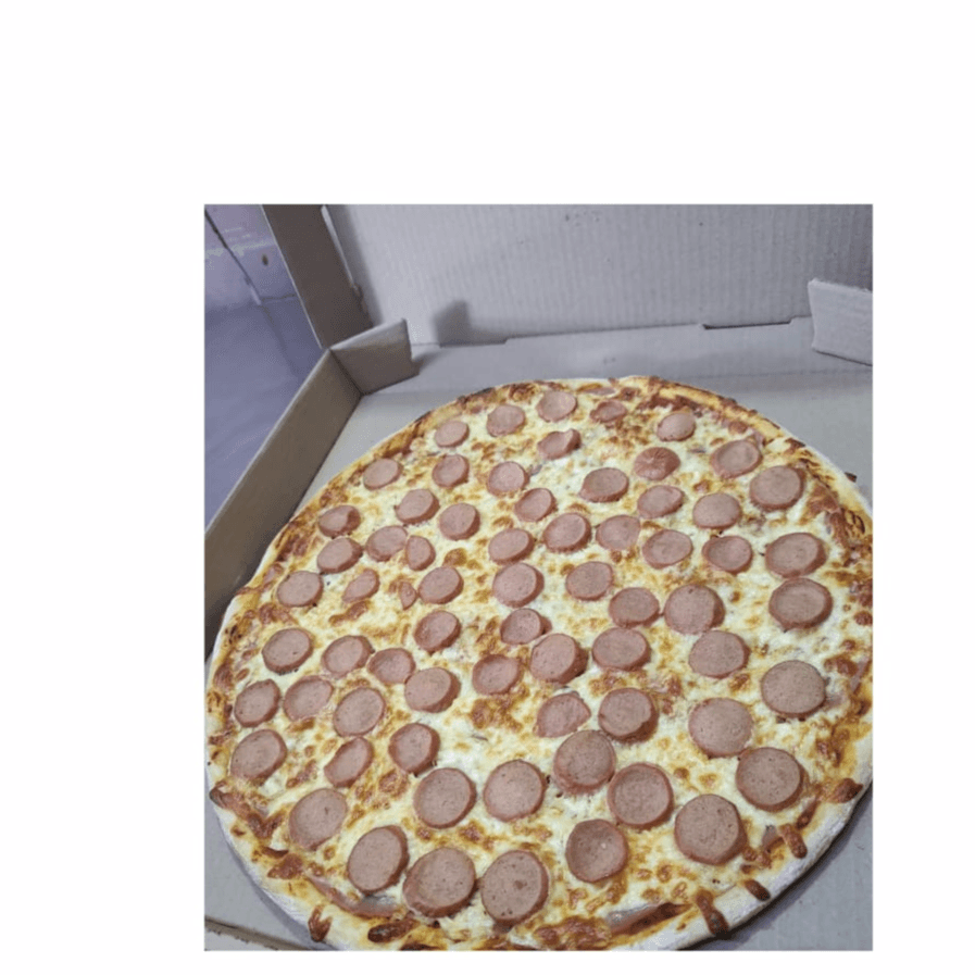 Pizza Grande de Salchicha de Pavo