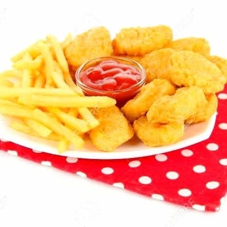 Combo-Papas con Nuggets