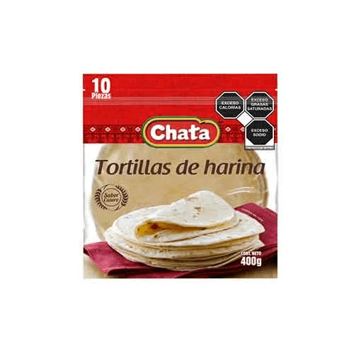 TORTILLA DE HARINA TIENDAS 10 PZ