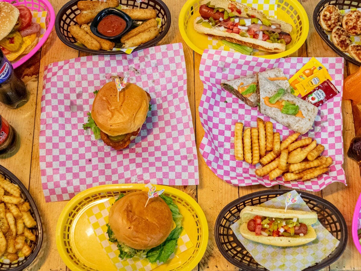 Hamburguesas Piel Roja