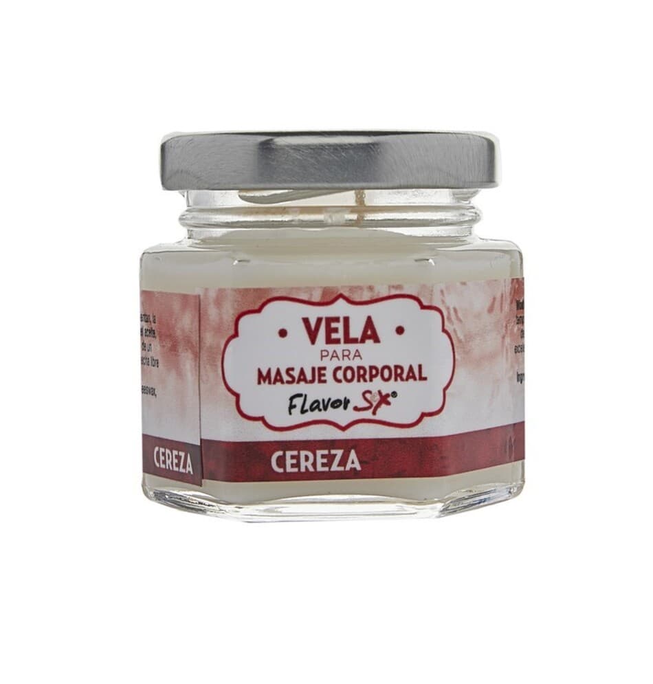 Vela De Masajes Corporal Cereza Flavor