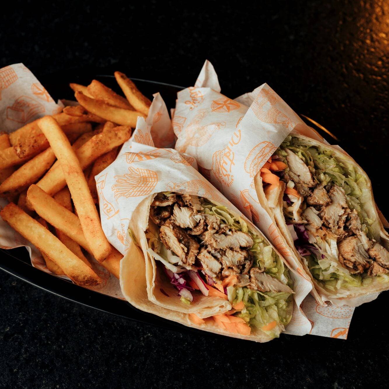Wrap de Pollo a la Plancha
