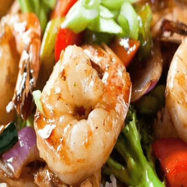 Teppanyaki de Camarón