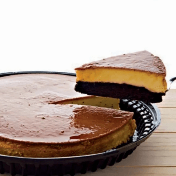 Rebanada Chocoflan