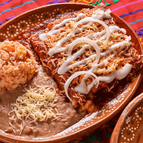 Enchiladas Rojas