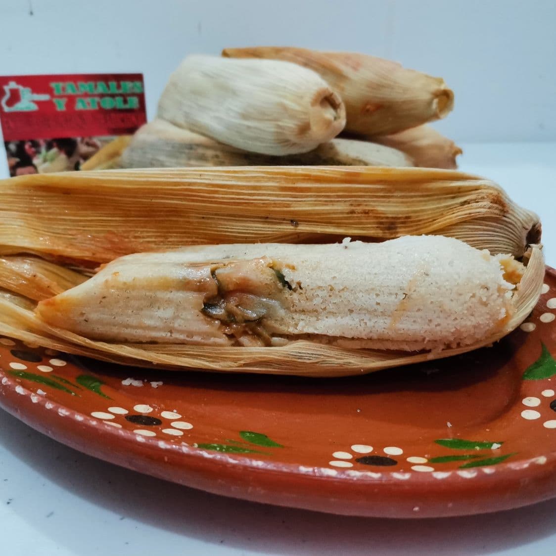 Tamal Rajas con Queso