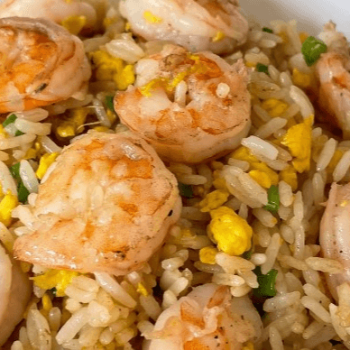 Chaufa de Langostino Menú