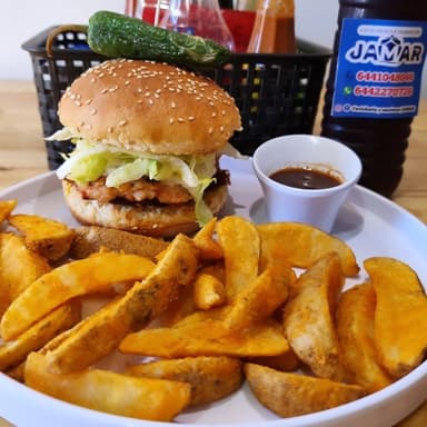 Hamburguesa de Camarón