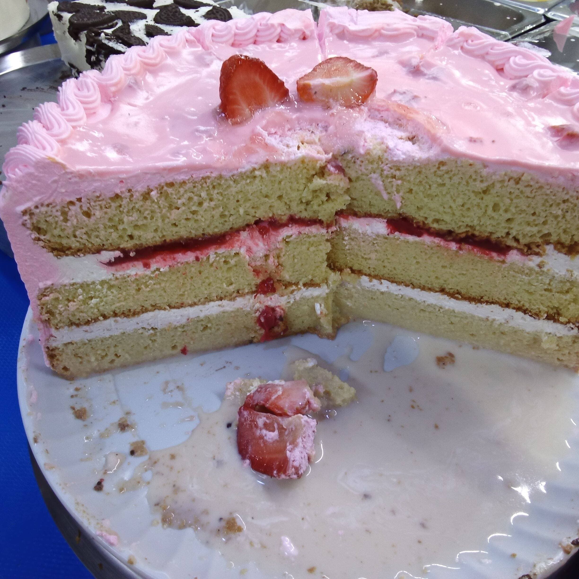 Pastel de 3 Leches con yogurt  rebanada