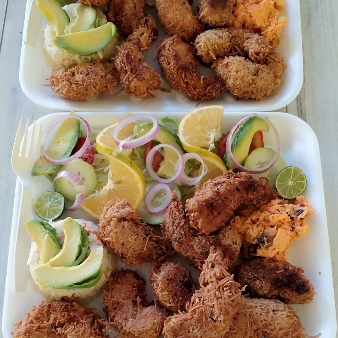 Camarones al Coco