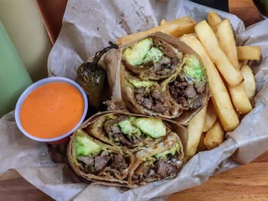 Burritos de Arrachera.