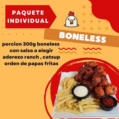 Paquete Individual Boneless