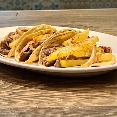 Tacos de Cecina 3 pza