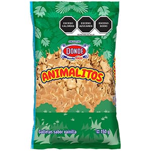 GALLETAS DONDE ANIMALITOS 150 G