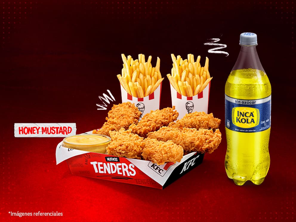 Chick' N Share Tenders + Bebida