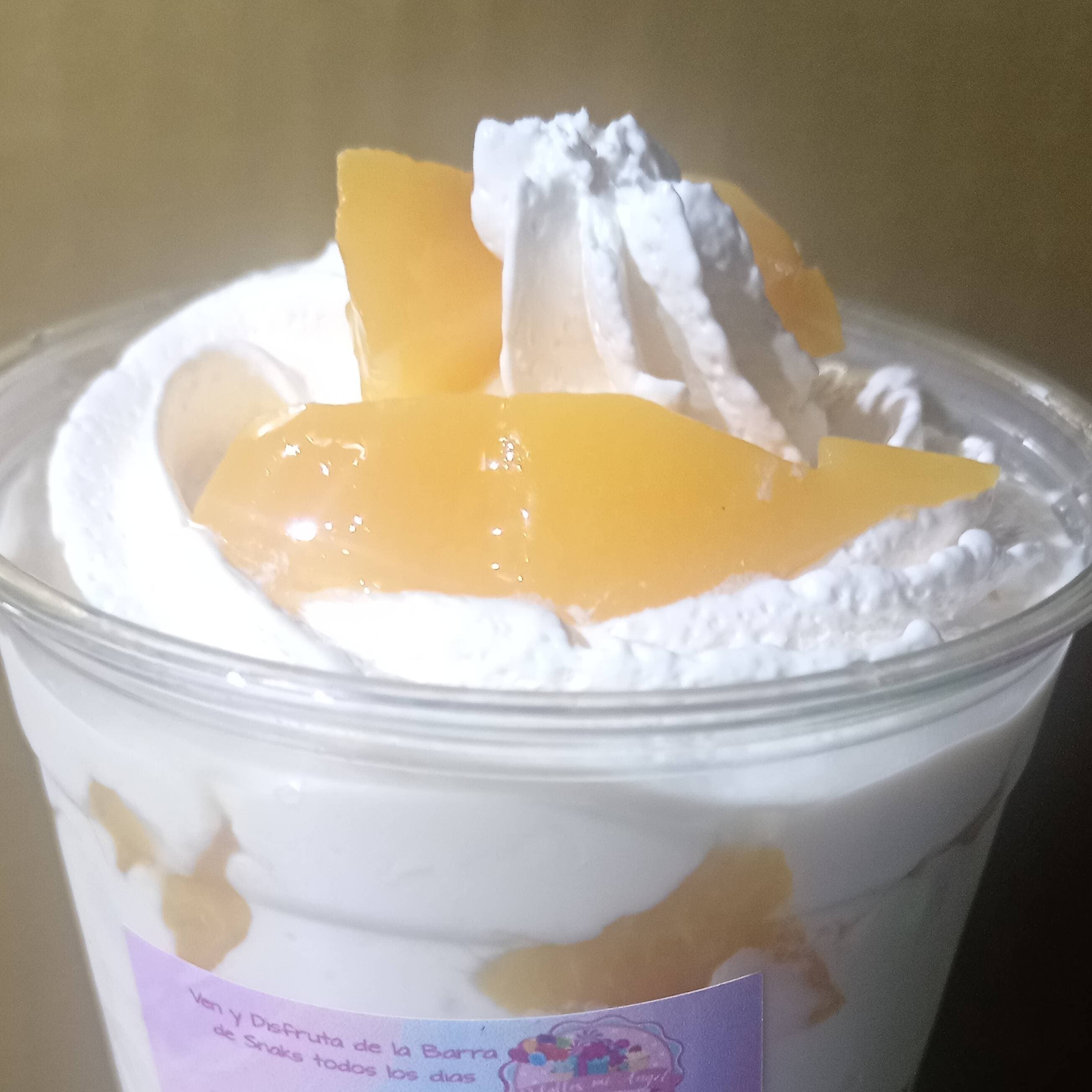 DURAZNO CON CREMA 14OZ GRANDE