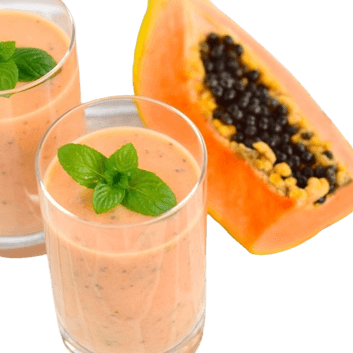 Jugo de Papaya + Leche