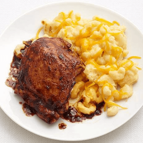 1/4 Pollo Mac & Cheese