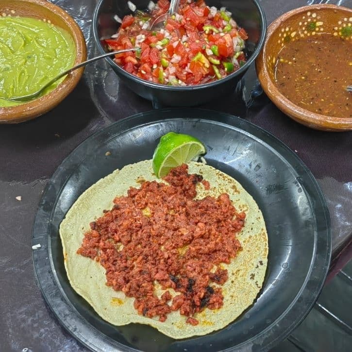 Taco de Chorizo