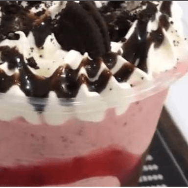 Milk Shake de Fresa Oreo