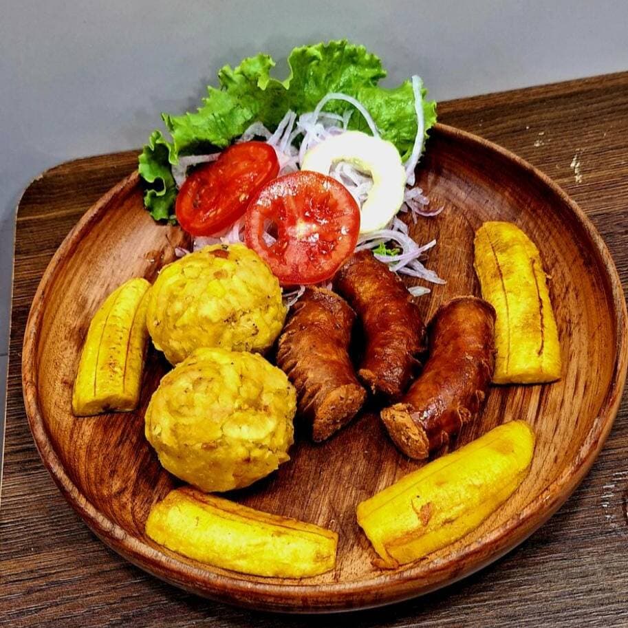 Tacacho con Chorizo