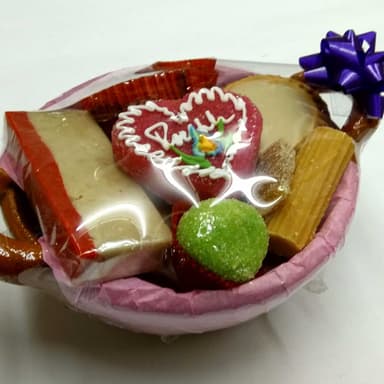Cazuela con dulces mediana