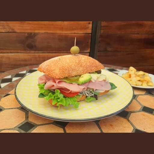 Chapata de Jamón de Pavo