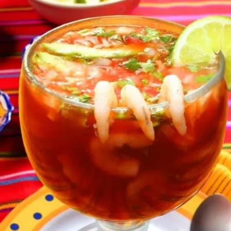Coctel de camarón grande