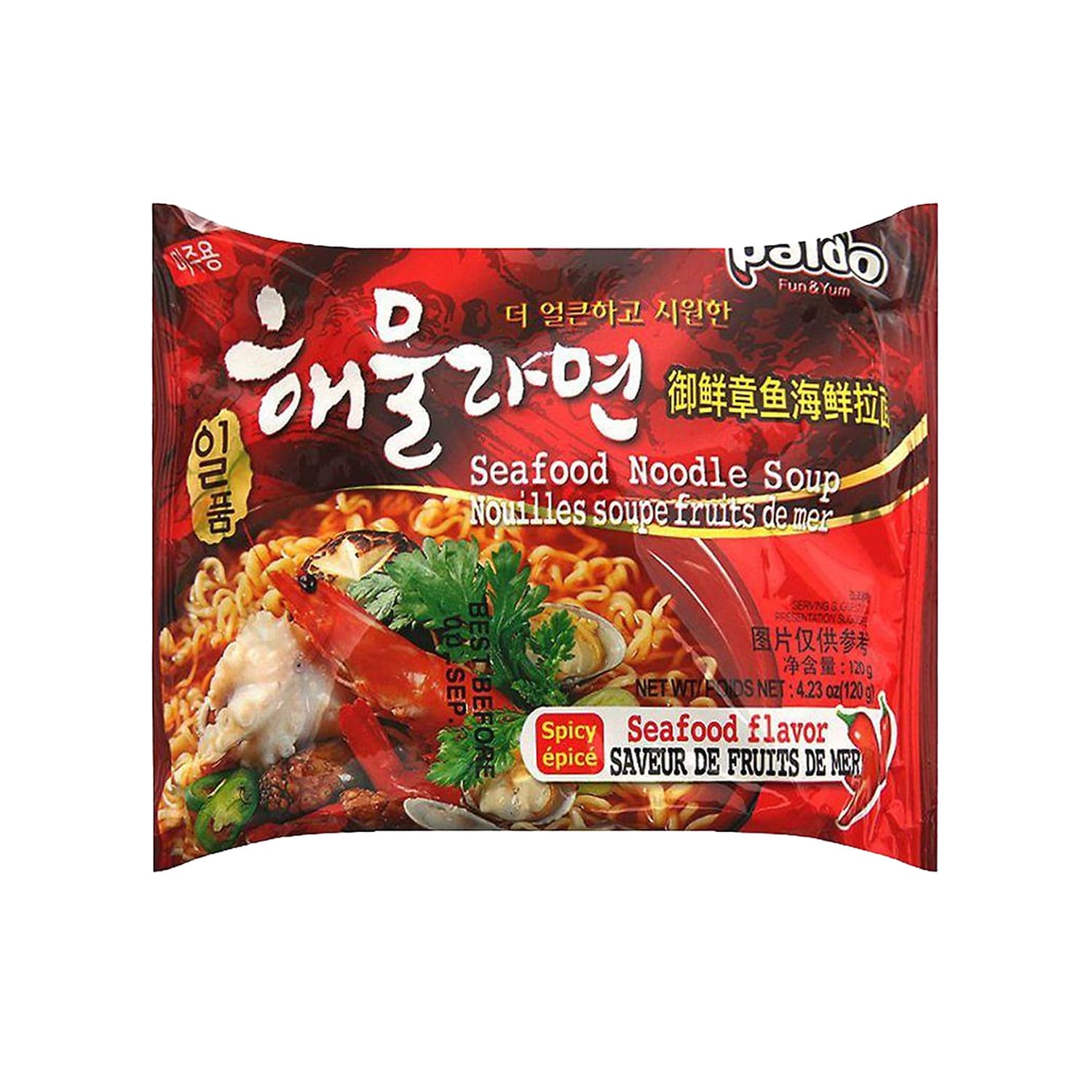 Ramen Coreano Seafood Pald 120 g - SE-SFP606-11801