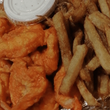 Camarones en Salsa Buffalo