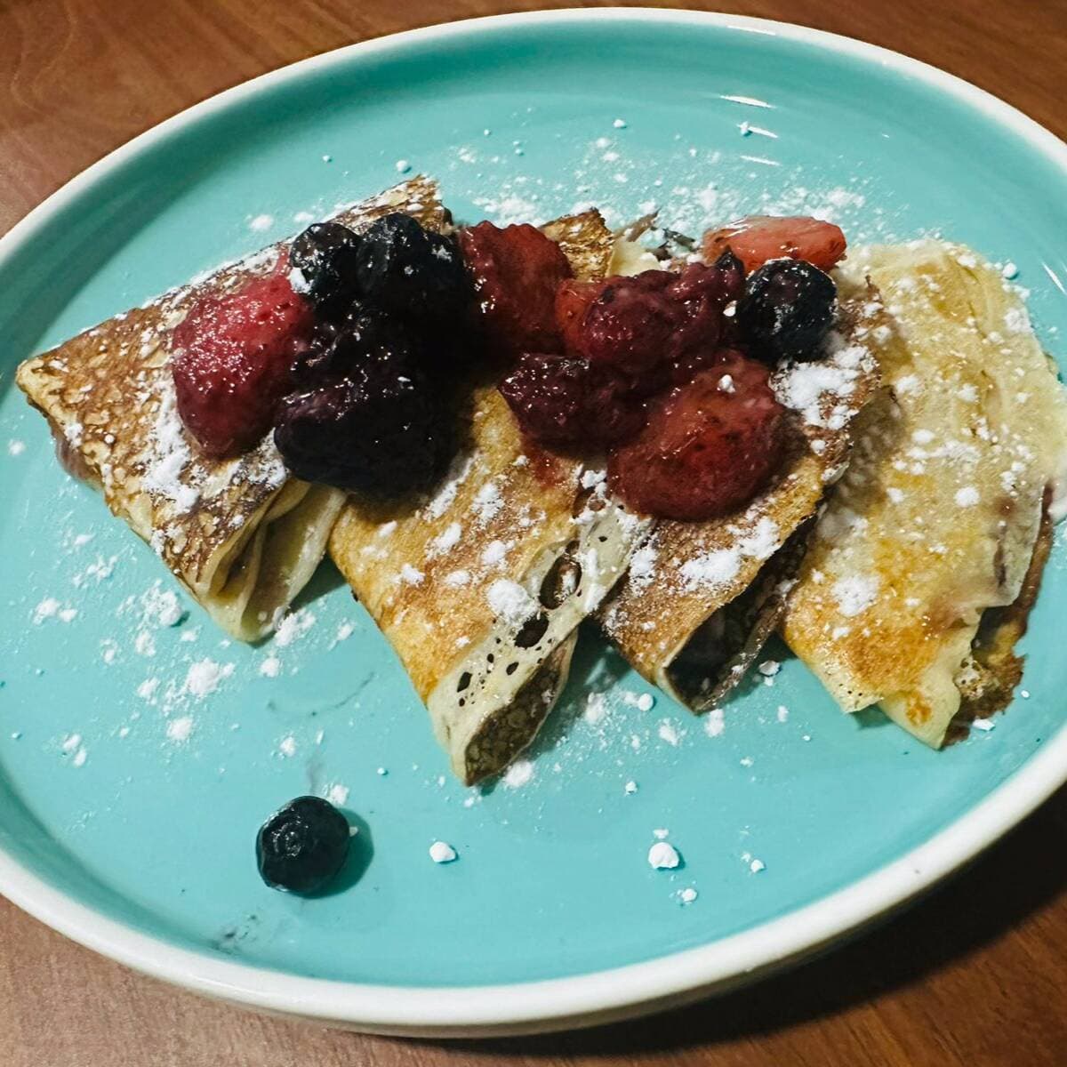Crepas de Dulce de Leche con Nuez