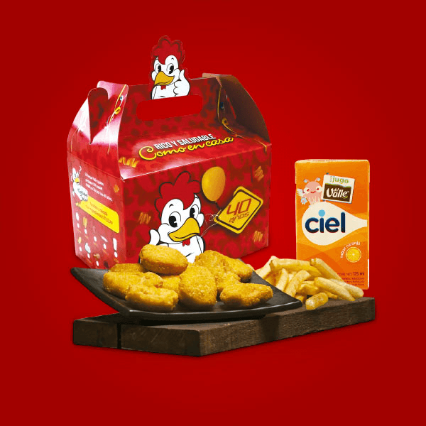 Pequefeliz (Nuggets, Francesas, Jugo y Juguete)