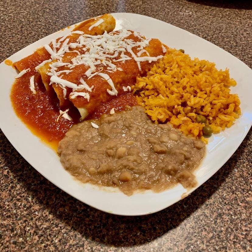 Enchiladas de Pollo