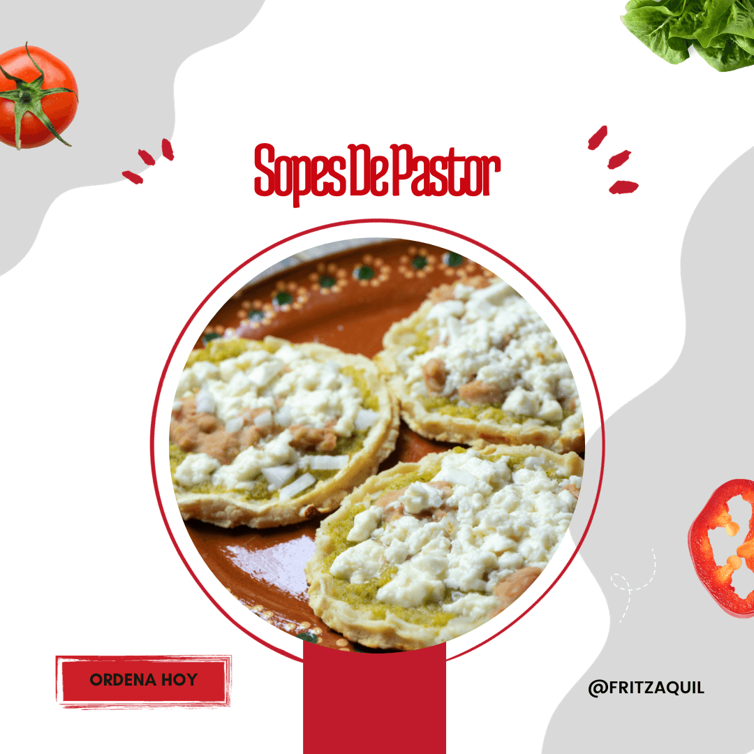 Sopes De Carne al Pastor