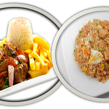 COMBO 1 ( LOMO SALTADO + CHAUFA DE POLLO)