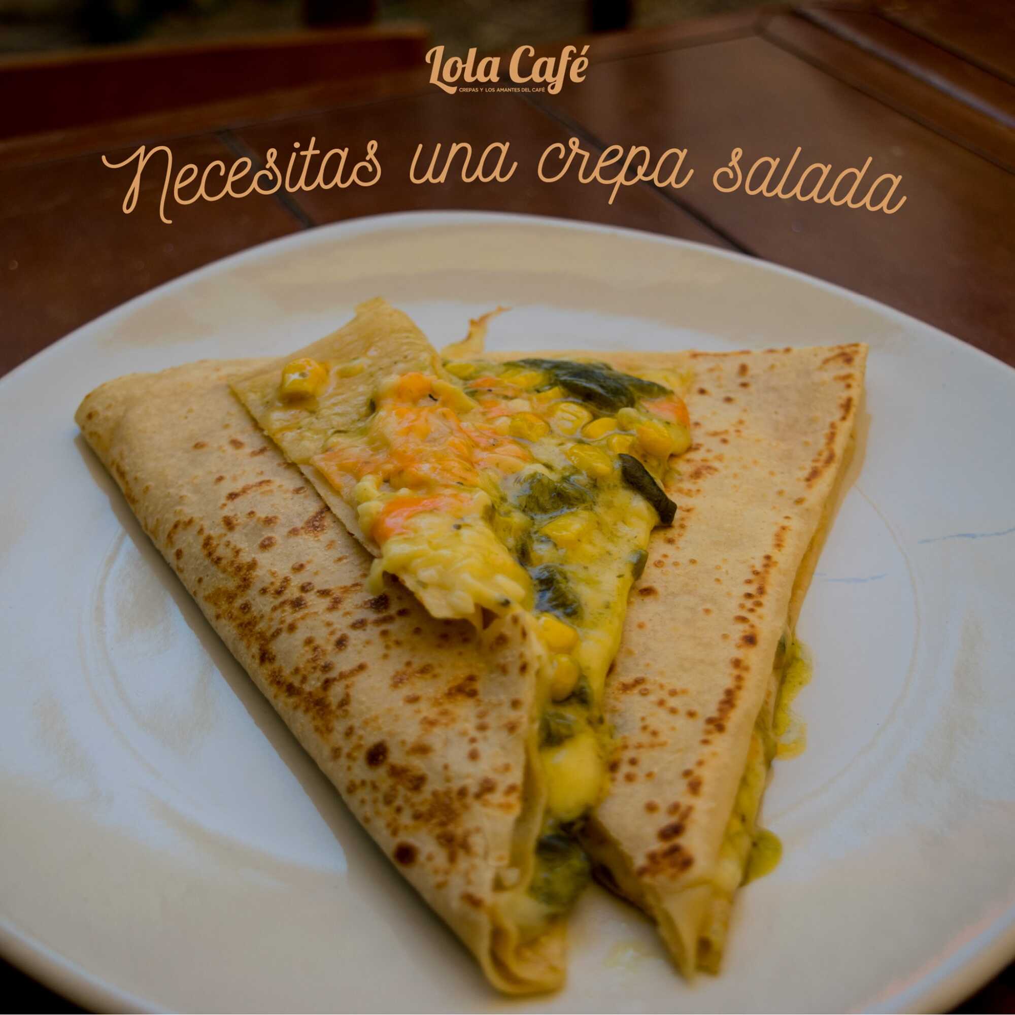 Crepa de Rajas de Elote