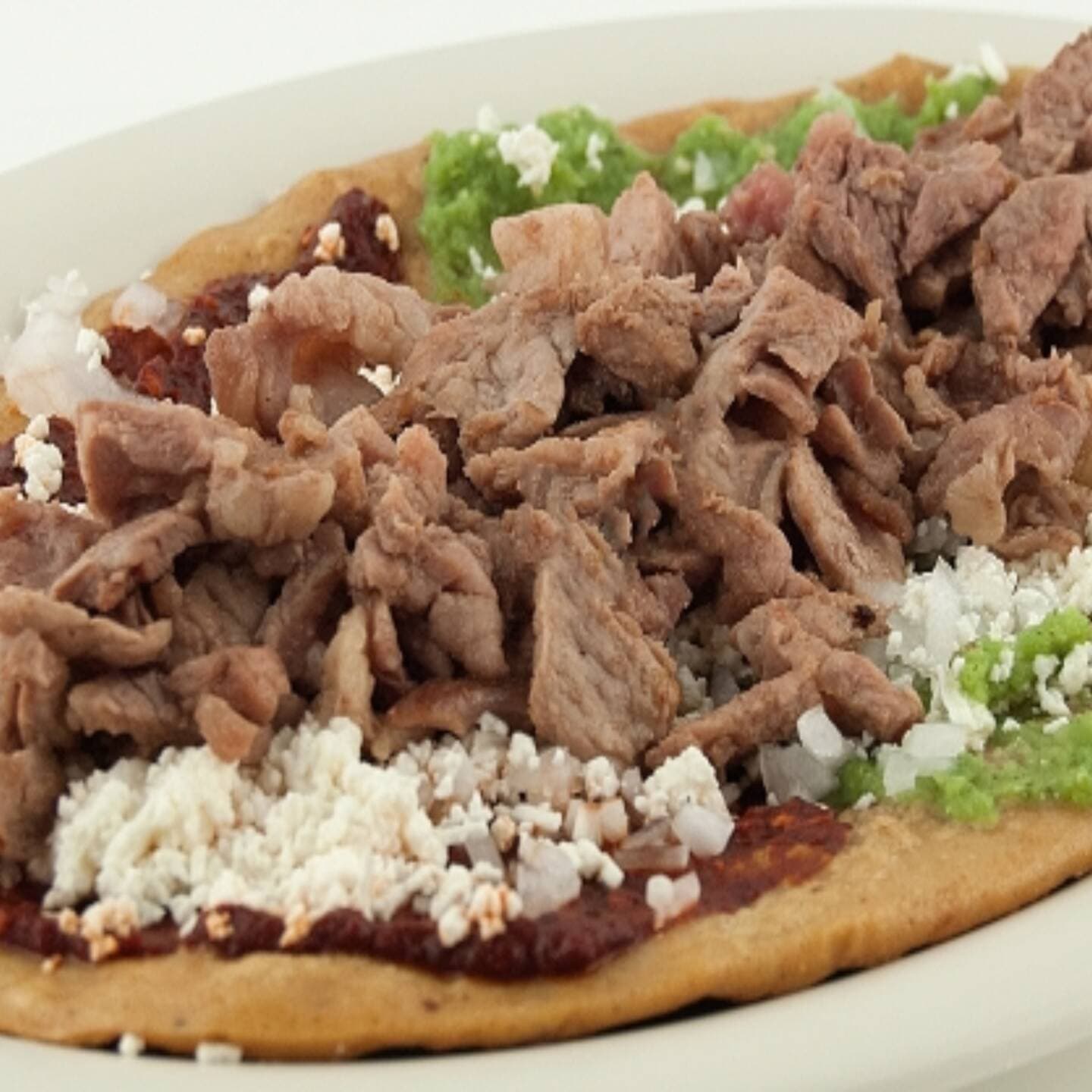 Huarache de Bisteck