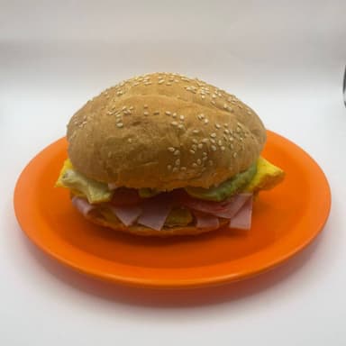 Torta de Huevo con Jamón
