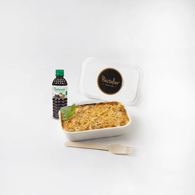 Combo Lasagna + Pan al Ajo + Bebida